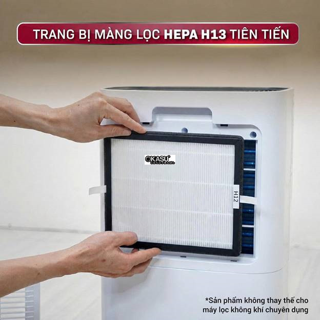may hut am fujihome dh25w-hepa (25lit/ngay) ket noi wifi, mang hepa hinh 1