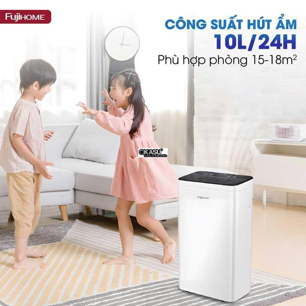 may hut am fujihome dh10lite cong suat 10 lit/ngay hinh 0