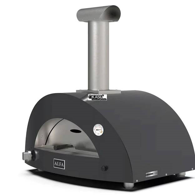 lo nuong pizza alfa forni moderno 2 pizze gas hinh 1