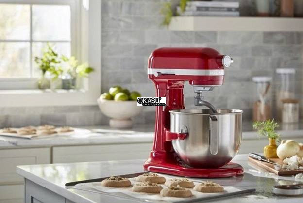 may tron bot kitchenaid 7qt 6.9l mau do – 220 volt hinh 0